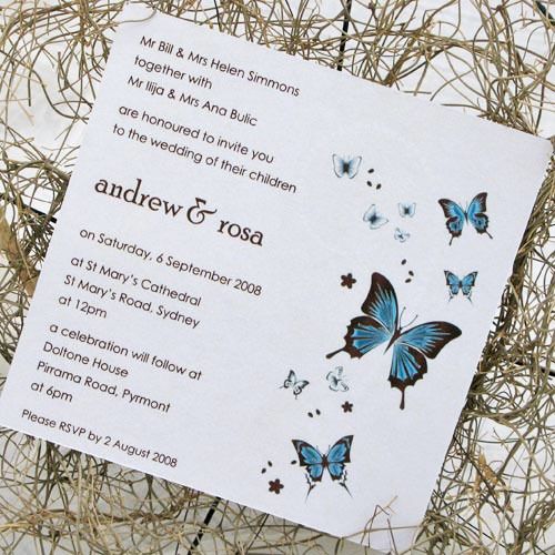 prosklitiria gamou butterfly wedding invitations designs